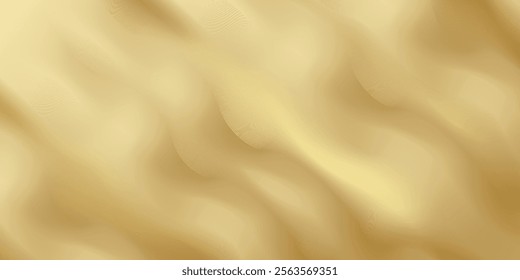 Close-up texture of natural gold silk. Light Golden fabric smooth texture surface background