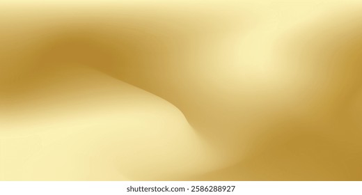 Close-up texture of natural gold silk. Light Golden fabric smooth texture surface background