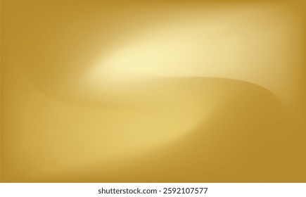 Close-up texture of natural gold silk. Light Golden fabric smooth texture surface background. Smooth elegant gold silk in Sepia toned. Texture,