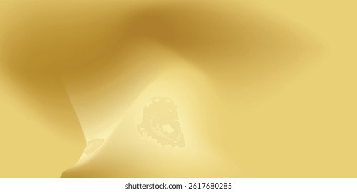 Close-up texture of natural gold silk. Light Golden fabric smooth texture surface background. Smooth elegant gold silk in Sepia toned. Texture, background, pattern arts gold