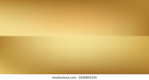 Close-up texture of natural gold silk. Light Golden fabric smooth texture surface background. Smooth elegant gold silk in Sepia toned. Texture  background  pattern  template simple