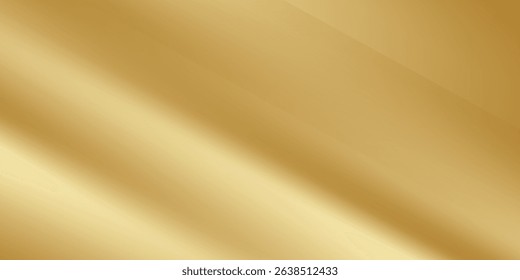 Close-up texture of natural gold silk. Light Golden fabric smooth texture surface background. Smooth elegant gold silk in Sepia toned. vector illustration