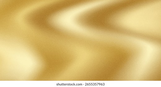 Close-up texture of natural gold silk. Light Golden fabric smooth texture surface background. Smooth elegant gold silk in Sepia toned. Texture, background, pattern, template. 3D vector illustration.