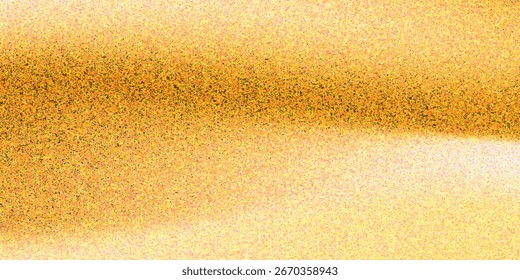 Close-up texture of natural gold silk. Light Golden fabric smooth texture surface background. Smooth elegant gold silk in Sepia toned.
