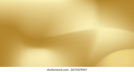 Close-up texture of natural gold silk. Light Golden fabric smooth texture surface background. Smooth elegant gold silk in Sepia toned. Texture, background, pattern, template