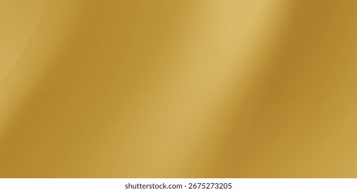 Nahaufnahmen aus natürlicher Goldseide. Helles goldenes Gewebe, glatte Textur, Oberflächenhintergrund. Glatte elegante goldene Seide in Sepia getönt. Textur, Hintergrund, Muster, Vorlage