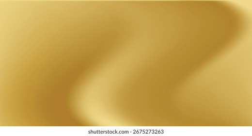 Textura em close de seda de ouro natural. Fundo de superfície de textura lisa de tecido dourado claro. Seda de ouro suave e elegante em Sepia tonificada. Textura, plano de fundo, padrão, modelo