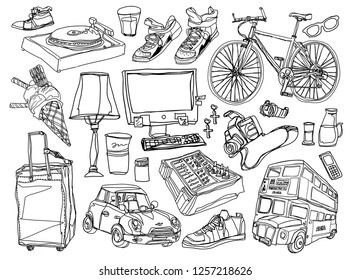 Close-up of vehicles