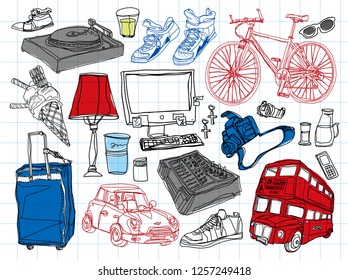 Close-up of vehicles
