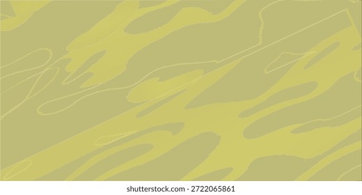 Um close-up de um padrão de camuflagem abstrato, com uma mistura de tons verde claro e amarelo. O design tem uma aparência sutil texturizada, sugerindo um tecido ou superfície pintada. As formas são orgânicas e fluidas, típicas de camuflagem militar ou ao ar livre, proporcionando um fundo visualmente envolvente.