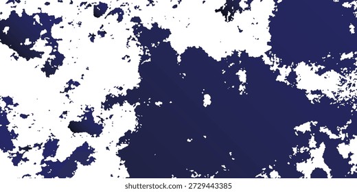 Uma visão de perto de manchas abstratas azul escuro e branco, criando um fundo texturizado e dinâmico.