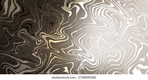 Uma visão de perto de padrões abstratos e em espiral com uma mistura de tons escuros e claros, criando um efeito visualmente cativante.