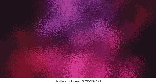 Vista de cerca de una superficie texturizada abstracta, que muestra una mezcla de colores rosa intenso y púrpura vibrante con un efecto sutil granulado.
