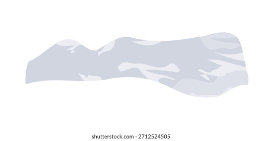 Vista de cerca de una textura abstracta fluida con tonos azul claro y blanco, que se asemeja a la tela o a una onda suave.