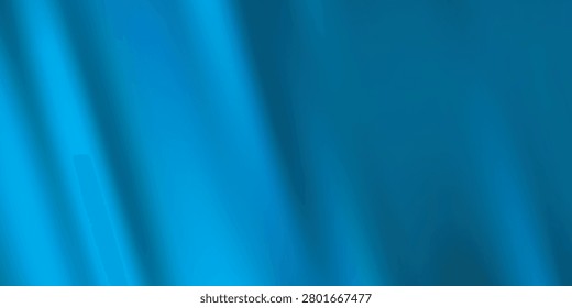 A close-up view of flowing blue fabric with soft light and shadow, creating a sense of movement and depth.