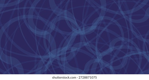 Nahaufnahme miteinander verbundener Nervenbahnen, die einem digitalen oder biologischen Netzwerk ähneln, in Blautönen vor einem tiefen Indigohintergrund dargestellt.