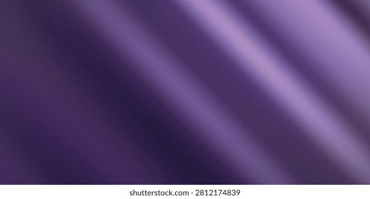 A close-up view of a purple fabric with subtle diagonal folds, creating a dynamic and textured background. The soft lighting highlights the gentle undulations of the material, giving it a luxurious and elegant feel. The color is a deep, rich purple, suggesting sophistication and depth. This image is perfect for backgrounds, textile designs, or any project requiring a touch of elegance and texture.