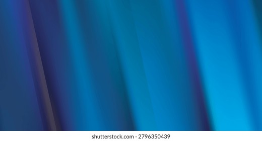 A close-up view of a smooth, flowing fabric with a gradient of deep blue and purple hues, creating a sense of depth and movement.