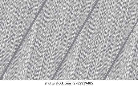A close-up view of a textured surface featuring prominent diagonal lines and subtle grooves, creating a sense of depth and pattern.
