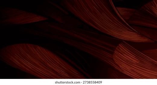 Close-up view of textured, undulating rock surfaces in deep red and brown hues, suggesting natural erosion and geological artistry.