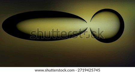 Close-up view of two fluid spheres in the process of merging, highlighting surface tension and fluid dynamics.