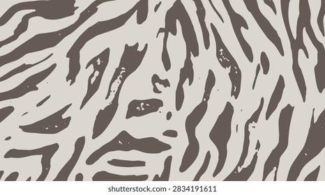 A close-up view of a zebra stripe pattern with a textured effect, showcasing the organic lines and natural beauty of the animal print.