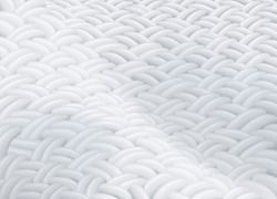 Close-up woven fabric fiber surface is a wave and shadows on the fabric. Realistic EPS file.