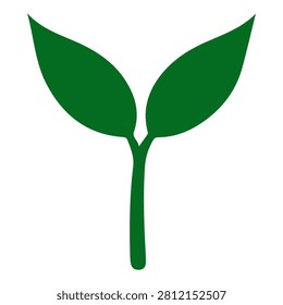 Close-up of a young green seedling sprouting in natural environment, symbolizing growth, nature, and new beginnings.