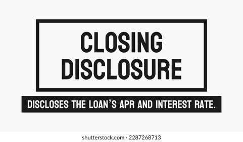 CLOSING DISCLOSURE - A document provided to homebuyers that outlines the final terms and costs of a mortgage loan.