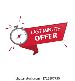 Closing, ending in one minute. Advertising, publishing, offers for a bargain or deal in a limited time.
Countdown for any type of sale or offer. Vector image.