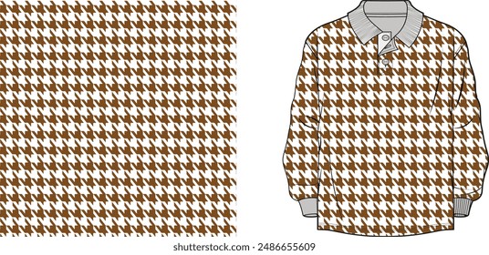 Cloth aztec vector seamless pattern design for clothing brand. Geometric  ornament design