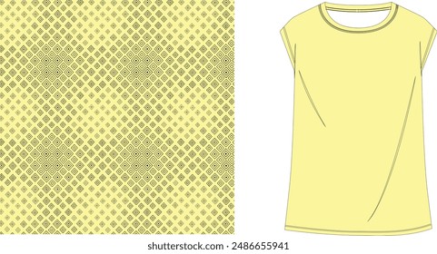 Cloth aztec vector seamless pattern design for clothing brand. Geometric  ornament design