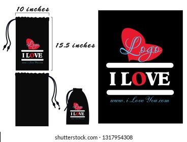 Cloth bag Vector