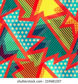 cloth bright seamless pattern