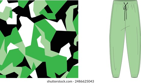 Cloth camouflage  texture for hunting, extreme sport.texture military camouflage repeats seamless army hunting print design