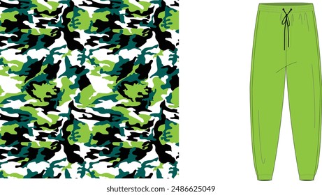 Cloth camouflage  texture for hunting, extreme sport.texture military camouflage repeats seamless army hunting print design