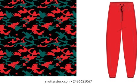 Cloth camouflage  texture for hunting, extreme sport.texture military camouflage repeats seamless army hunting print design