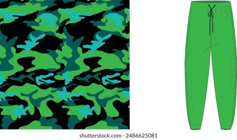 Cloth camouflage  texture for hunting, extreme sport.texture military camouflage repeats seamless army hunting print design