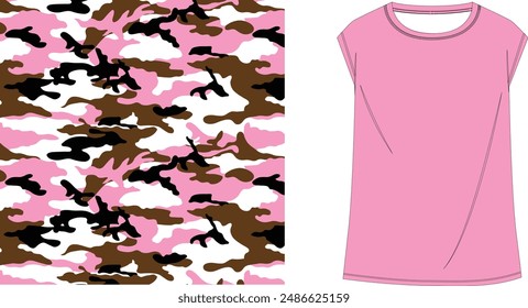 Cloth camouflage  texture for hunting, extreme sport.texture military camouflage repeats seamless army hunting print design