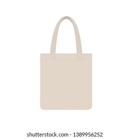 Cloth eco bag blank or cotton yarn cloth bags. Package for shopping