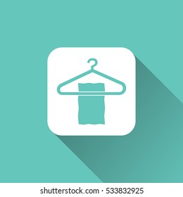 cloth hanger icon