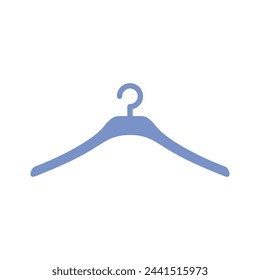 Cloth Hanger Icon Vector Template Illustration Design