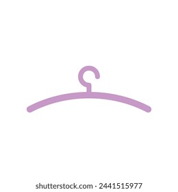 Cloth Hanger Icon Vector Template Illustration Design