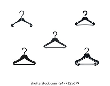 Cloth hanger silhouette illustration| Black Friday Special