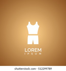 cloth icon. cloth logo