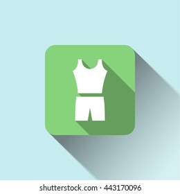 cloth icon. cloth sign
