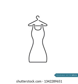 Cloth Icon Vector Template illustration design