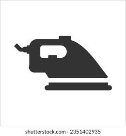 Cloth iron icon, Vector Graphics