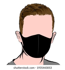 Cloth masks A cloth mask is intended to trap respiratory droplets that are released when the wearer talks, coughs or sneezes. It also acts as a barrier to protect the wearer from inhaling droplets re