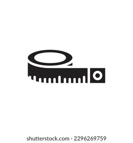 Vector de iconos rellenado por el medidor de tela